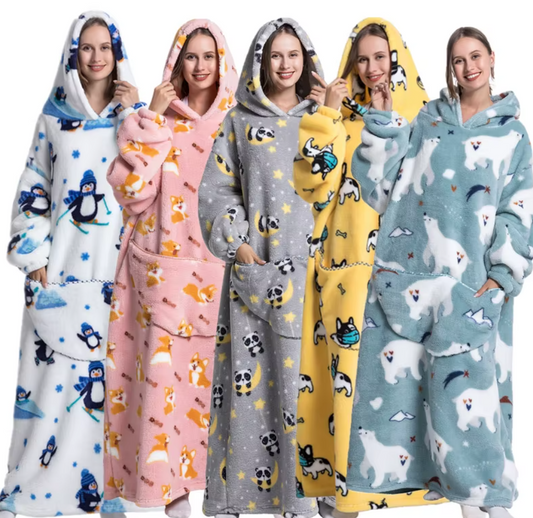 Soft Winter Blanket Hoodie